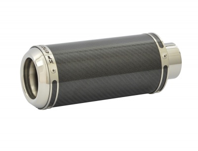 SP Engineering 50.9mm Slip On Round Domed GP Xtreme Carbon Fibre Exhaust