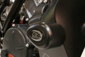 KTM RC8 (2008-2014) R&G Aero Style Crash Protectors - CP0234BL