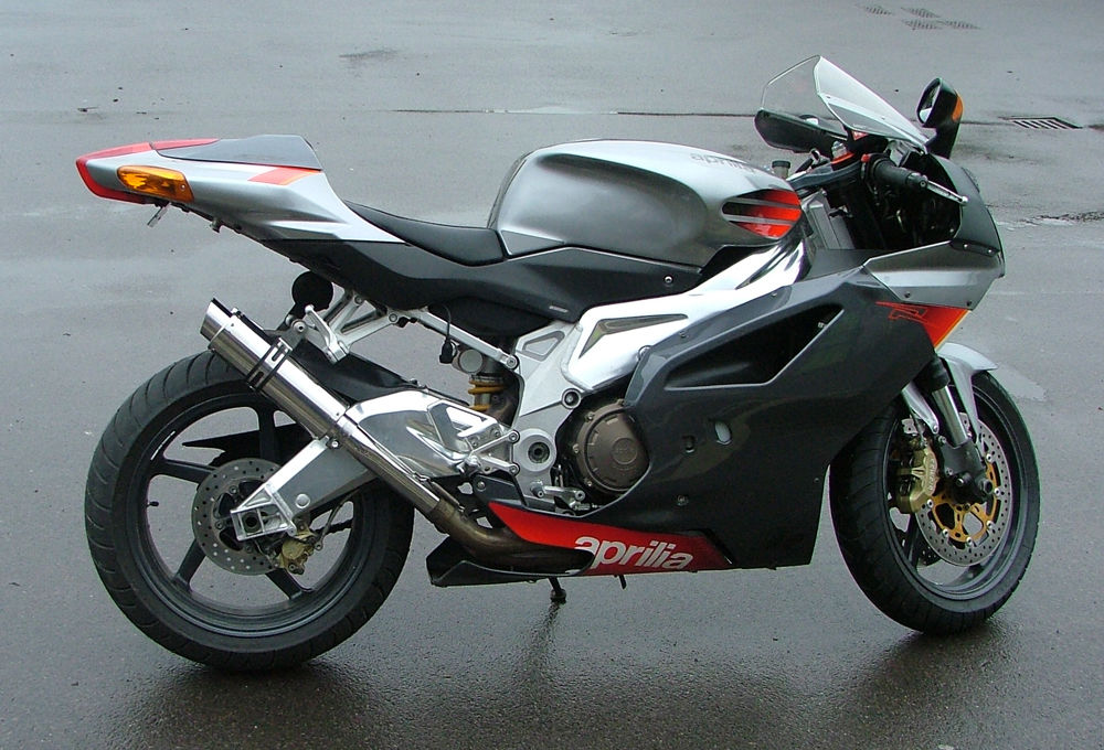 Aprilia Rsv R Round Moto Gp Stubby Polished Stainless