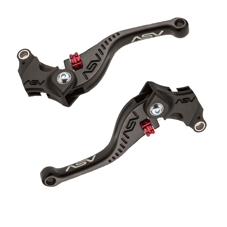 ASV C5 Short Levers - Kawasaki ZX6R Z900RS Z1000SX