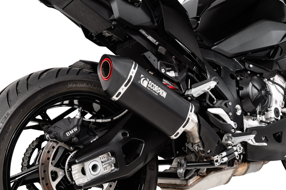 BMW S1000XR (2020-2024) Scorpion Serket Parallel Ceramic Black Exhaust - RBM81BCER