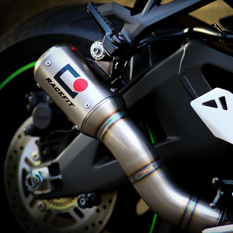 Kawasaki ZH2 (2020-2024) Racefit Growler-X Titanium Exhaust