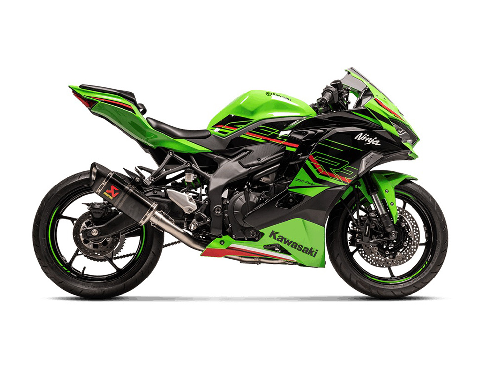 Kawasaki ZX-4R (2024+) Akrapovic Carbon Full Exhaust System