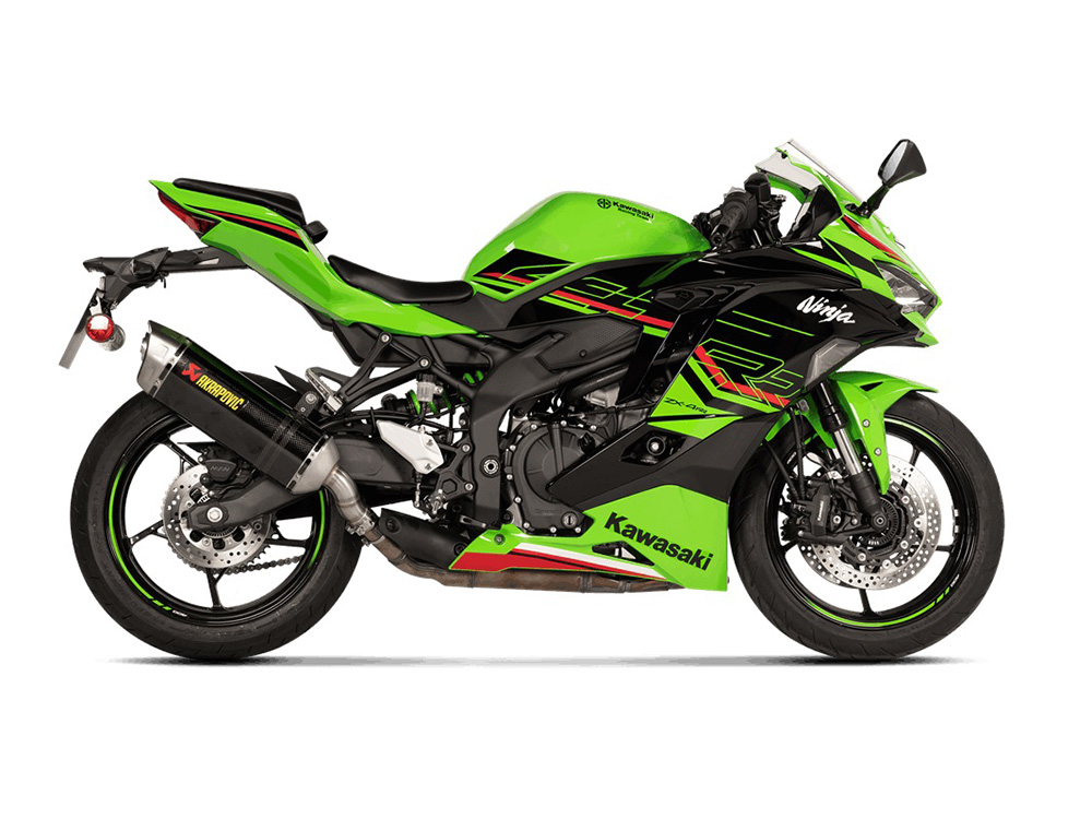 Kawasaki ZX-4R (2024+) Akrapovic Carbon Exhaust