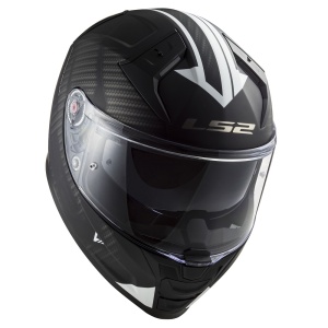 LS2 Vector II Helmet - FF811 - Splitter Black White