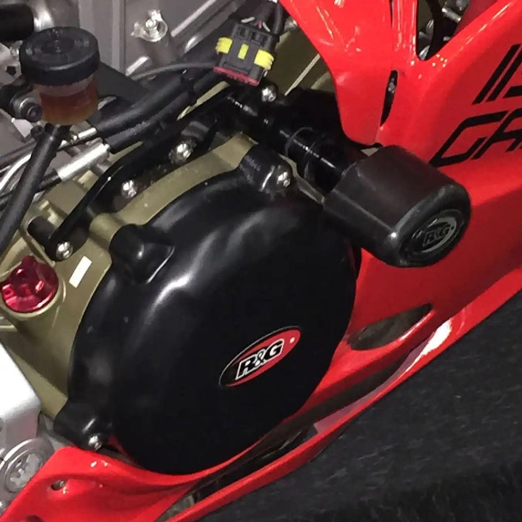 Ducati Panigale V2 (2020-2024) R&G Aero Style Crash Protectors (Non Drill) - CP0389BL/WH