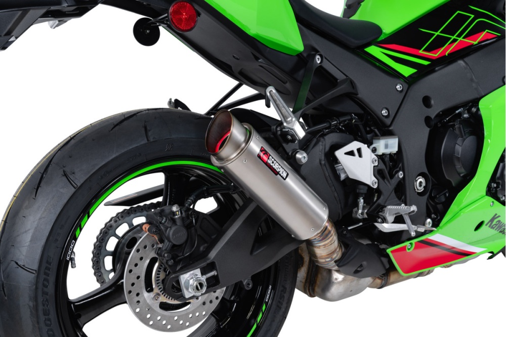 Scorpion RP1-GP Titanium Exhaust - Kawasaki ZX10-R (2021-2024) - KA1021TEM