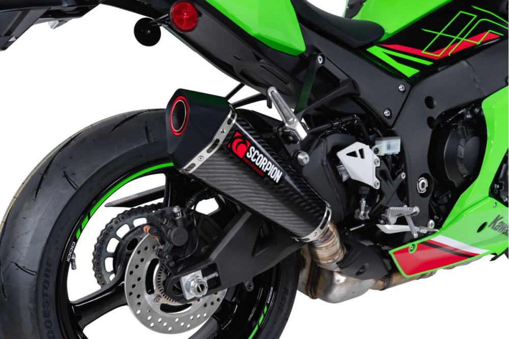 Scorpion Serket Taper Carbon Exhaust - Kawasaki ZX10-R (2021-2024) - RKA148CEO