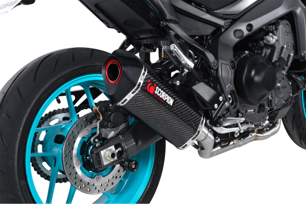 Scorpion Serket Parallel Carbon Exhaust - Yamaha MT-09 (2024+) - RYA130SYSCEO