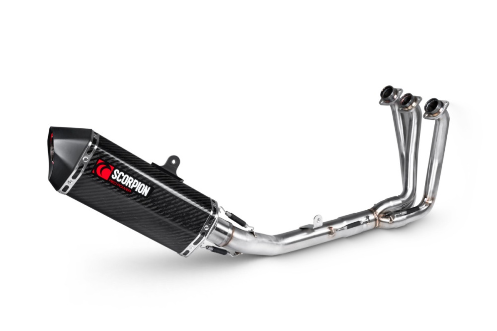 Scorpion Serket Parallel Carbon Exhaust - Yamaha MT-09 (2024+) - RYA130SYSCEO