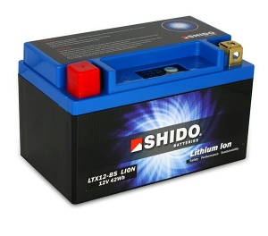Suzuki GSXR 1100 (1993-1997) Shido Lithium Battery - LTX12-BS