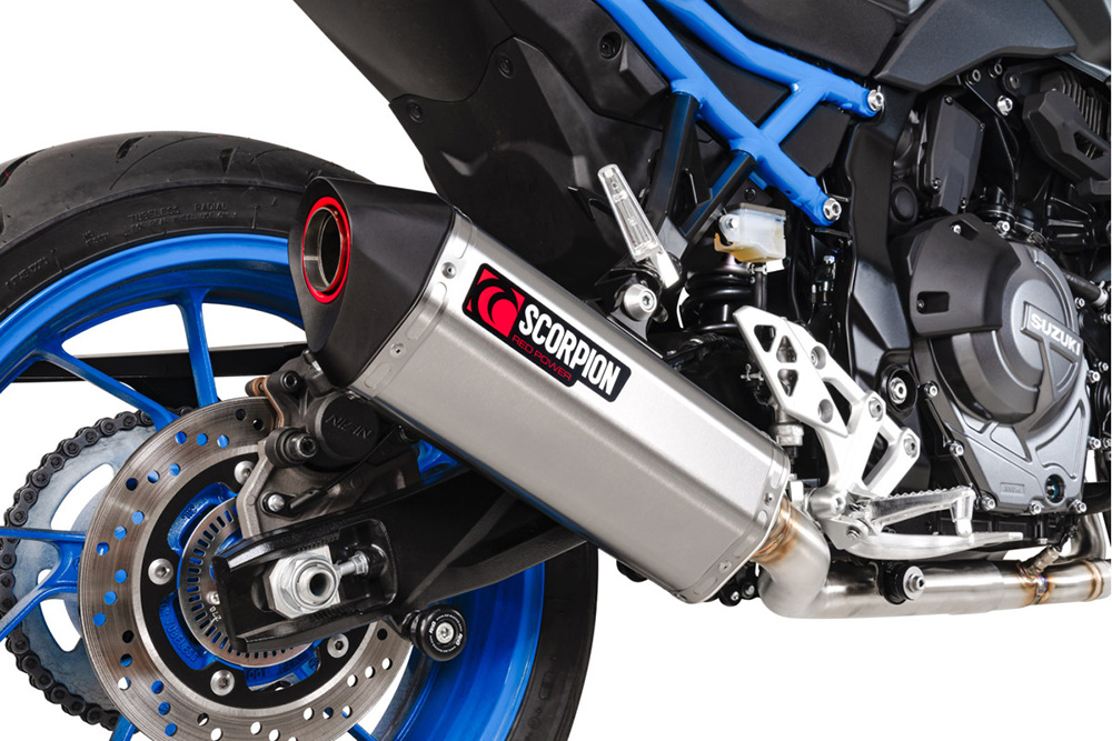 Suzuki GSX-8S (2023-2024) Scorpion Serket Stainless Exhaust - RSI129SYSSEO