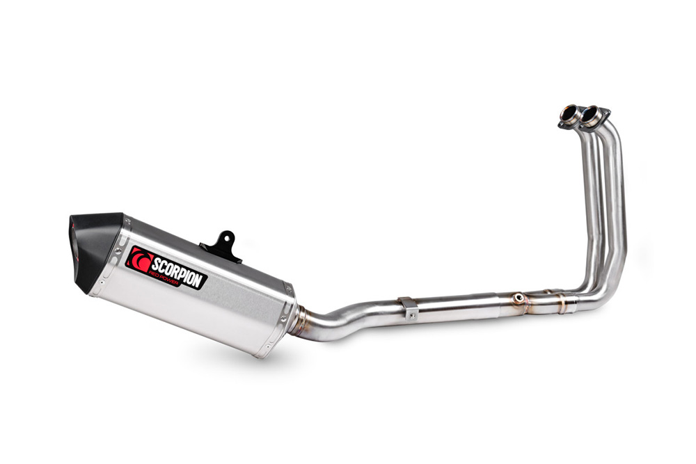 Suzuki GSX-8S (2023-2024) Scorpion Serket Stainless Exhaust - RSI129SYSSEO