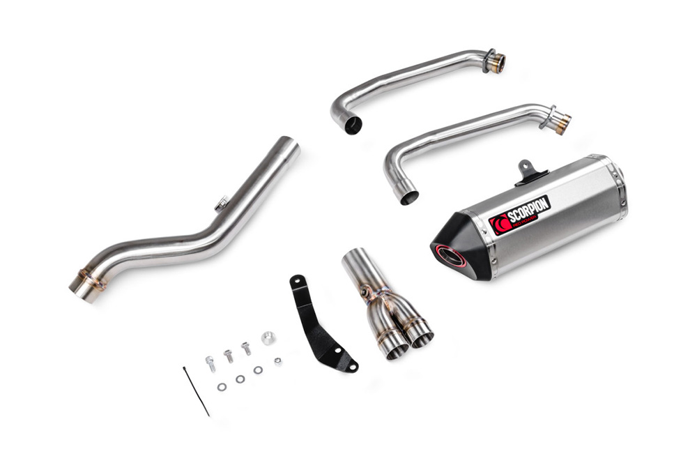 Suzuki GSX-8S (2023-2024) Scorpion Serket Stainless Exhaust - RSI129SYSSEO