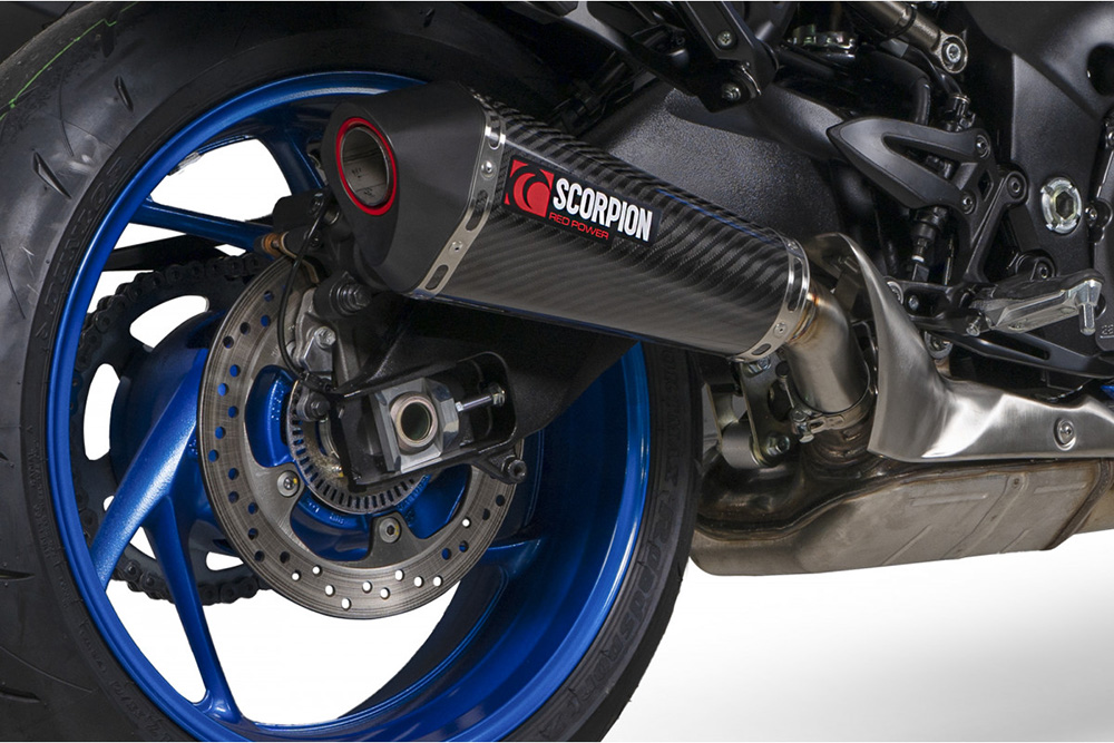 Suzuki GSX-S1000 GT (2022-2024) Scorpion Serket Taper Carbon Exhaust - RSI127CEO