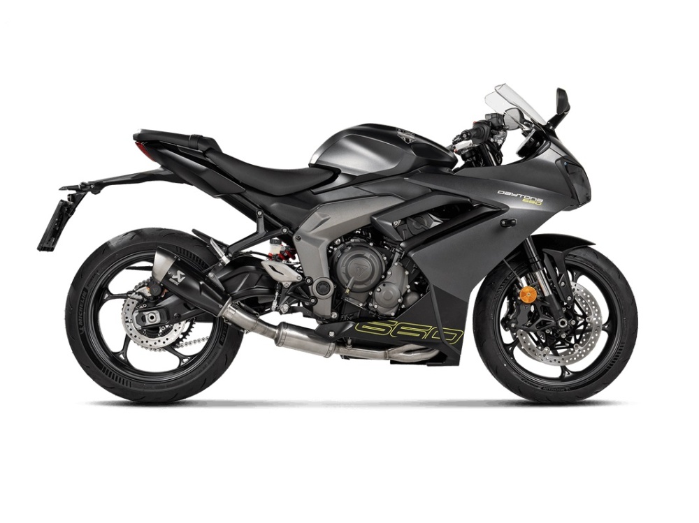 Triumph Daytona 660  (2024+) Akrapovic Full Exhaust System