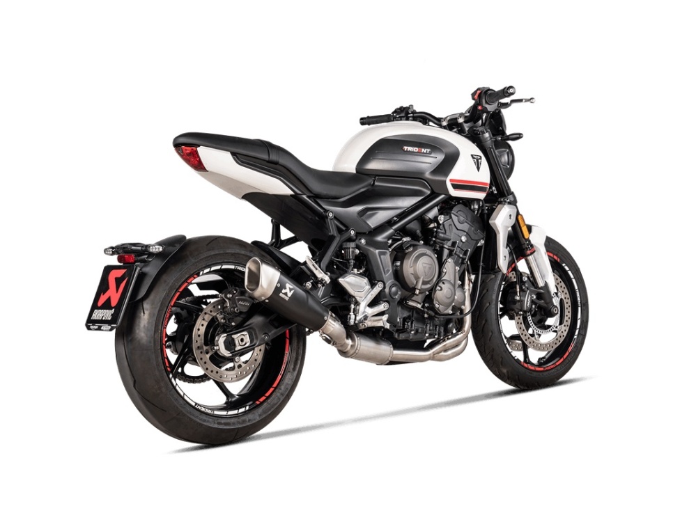 Triumph Trident 660  (2021-2024) Akrapovic Full Exhaust System