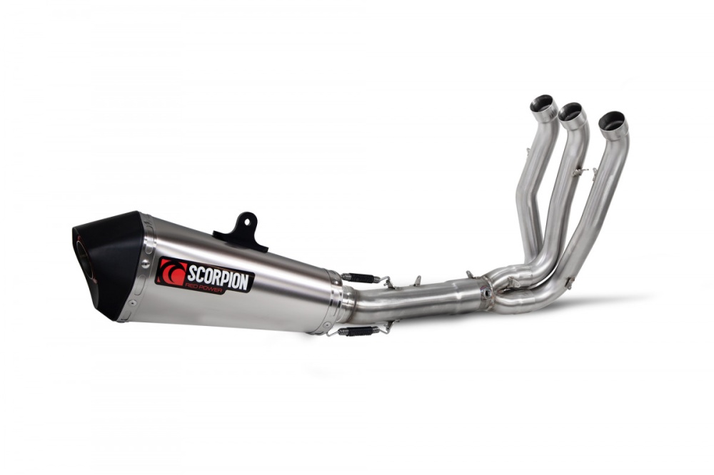 Triumph Trident 660 (2021-2024) Scorpion Serket Titanium Exhaust - RTR91SYSTEO