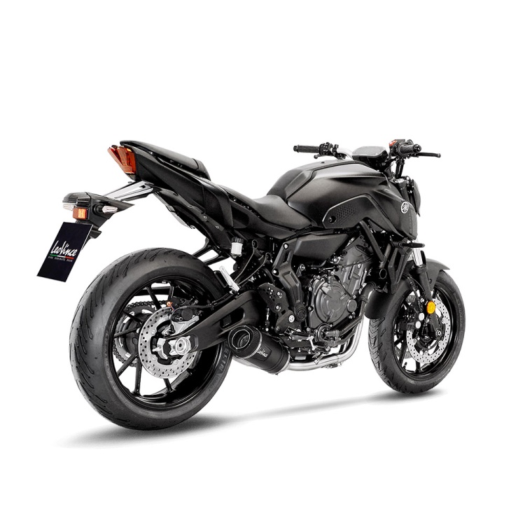 Yamaha MT-07 (2021-2024) Leo Vince ONE EVO Black Exhaust