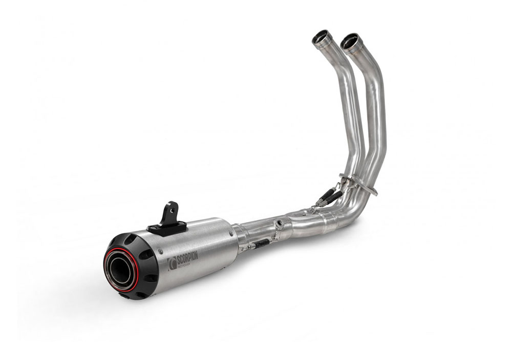 Yamaha XSR 700 (2021-2023) Scorpion Red Power Stainless Exhaust - PYA123SYSSEO