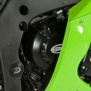 Kawasaki ZX-10 R / RR (2011-2023) R&G Engine Case Cover Kit (3pc) - KEC0023BK