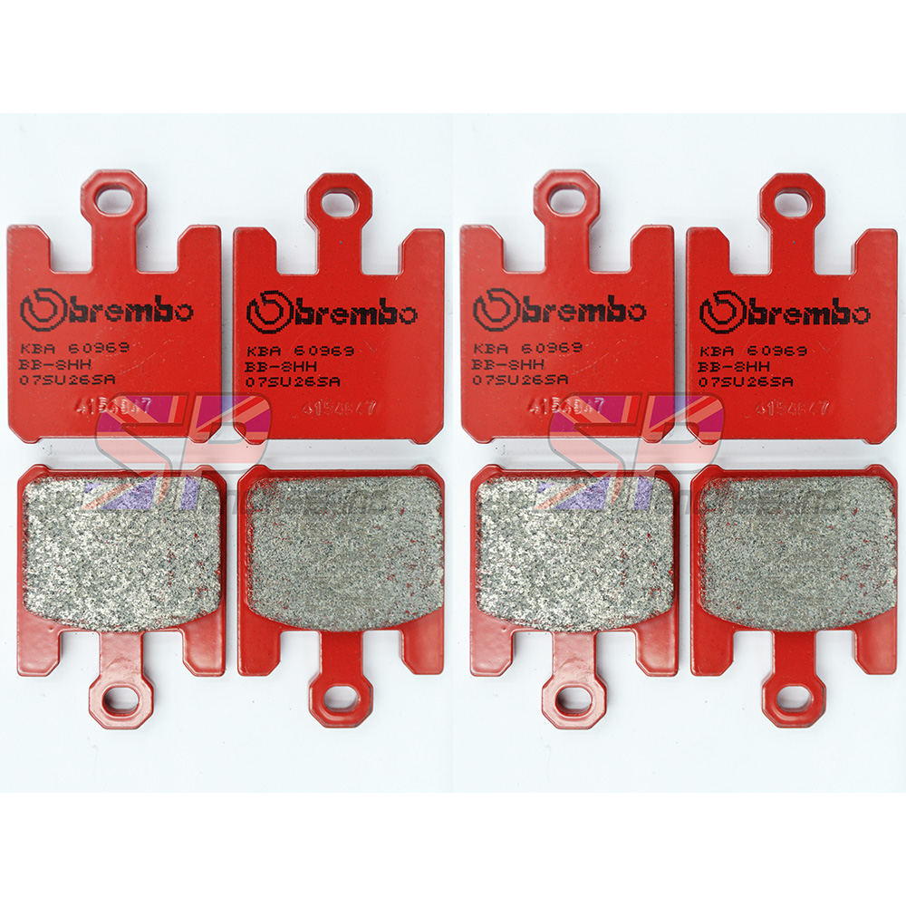 Kawasaki Zx10 R 2006 2007 Brembo Sa Front Brake Pads 07su26sa