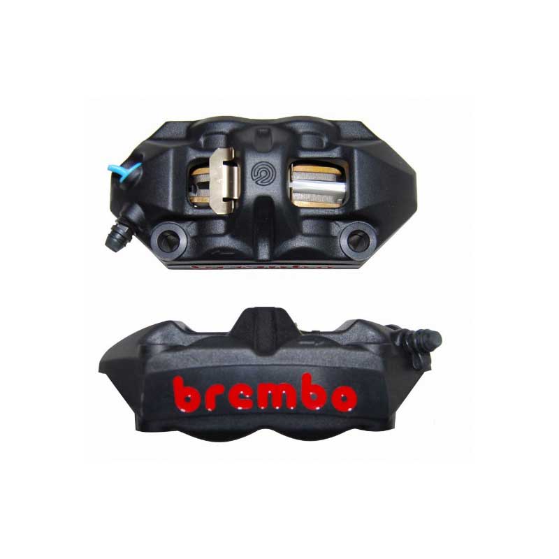 Brembo M4 108mm Forged Monobloc Radial Brake Caliper Set - Black ...