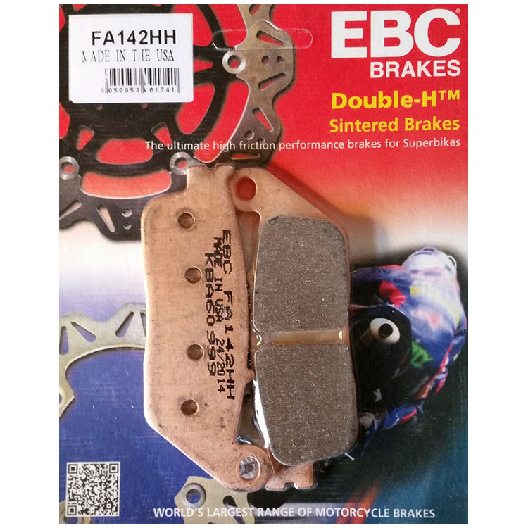 Triumph Bonneville T100 (2014-2016) - EBC Double H Front Brake Pads ...