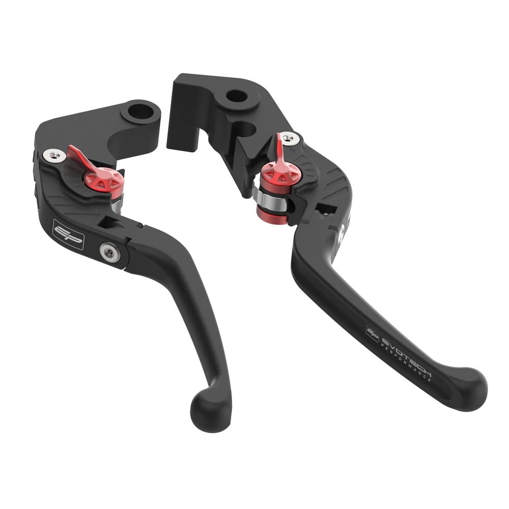 Evotech Performance Folding Brake and Clutch Lever Set - Ducati ...