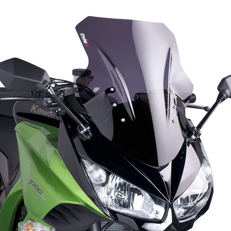 Puig Racing Dark Screen - Kawasaki Z1000SX (2011+) - spengineering.co.uk