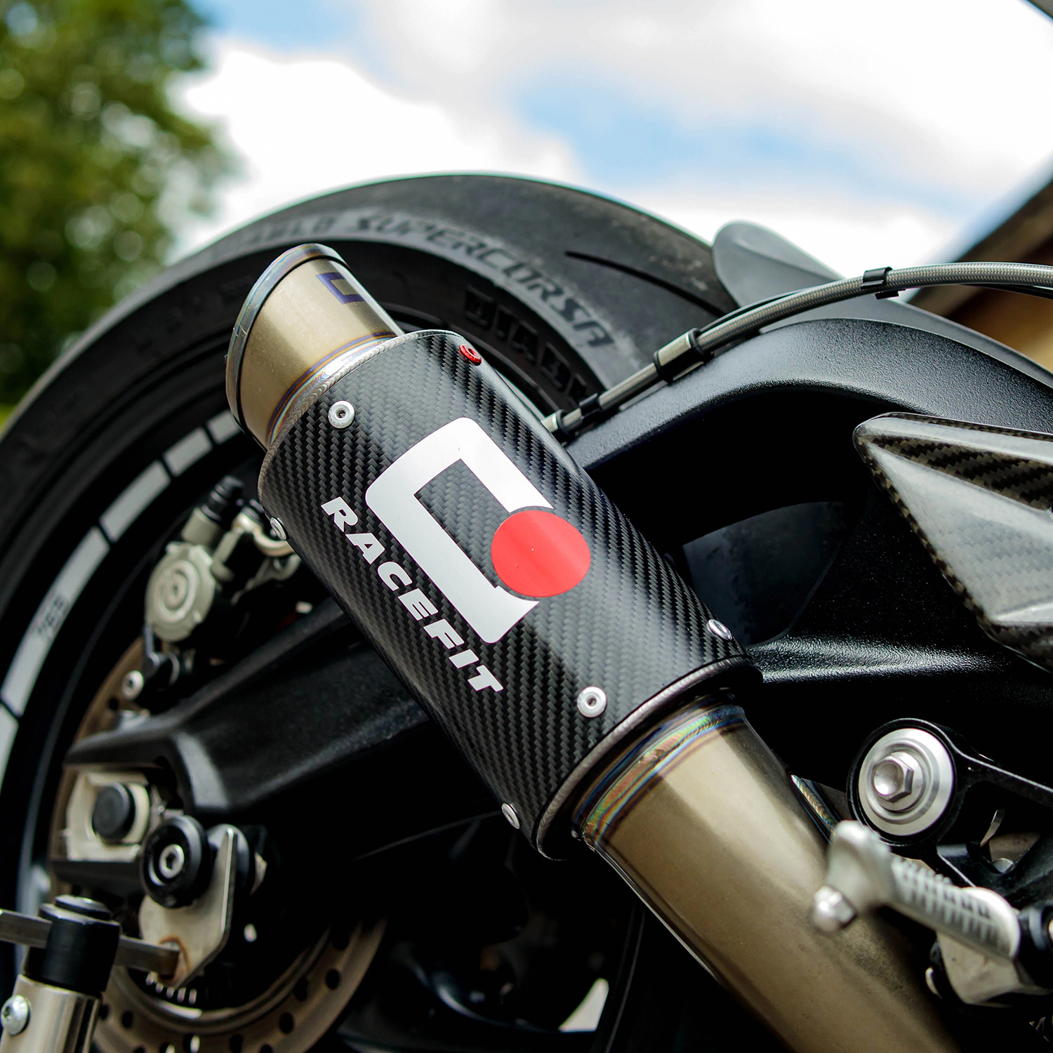 Triumph Street Triple Racefit Titanium Full Exhaust