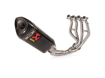 Kawasaki ZX-4R (2024+) Akrapovic Carbon Full Exhaust System